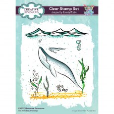 Creative Expressions Bonnita Moaby Clear Stamp Set Embrace Adventure | Set of 20