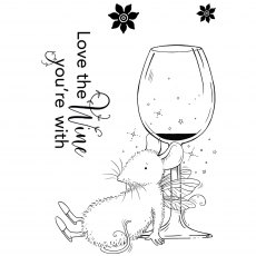 Pink Ink Designs Clear Stamp Tipsy Mouse | Set of 5