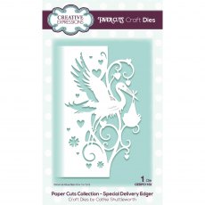 Creative Expressions Craft Dies Paper Cuts Collection Special Delivery Edger