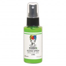 Ranger Dina Wakley Media Gloss Spray Lime  | 56ml