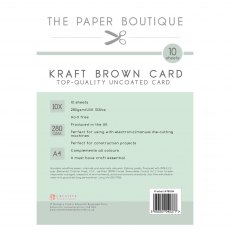 The Paper Boutique – Card Basics Kraft Brown | A4