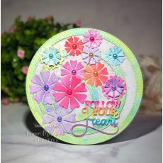 Sue Wilson Craft Dies Finishing Touches Collection Heart Leaf Flower