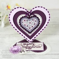 Sue Wilson Craft Dies Noble Collection Decorative Hearts | Set of 5