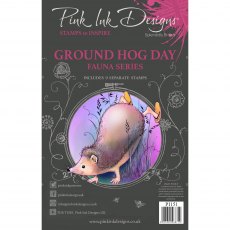 Pink Ink Designs Clear Stamp Ground Hog Day