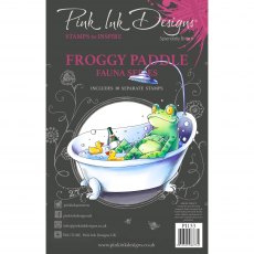 Pink Ink Designs Clear Stamp Froggy Paddle
