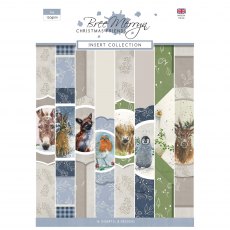 Bree Merryn Christmas Friends A4 Insert Collection | 16 sheets