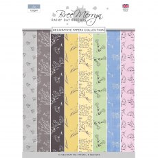 Bree Merryn Rainy Day Friends A4 Decorative Papers | 16 sheets