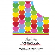 Kaskad Brights Collection A4 Coloured Core Card | 40 sheets