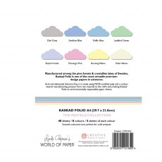 Kaskad Pastels Collection A4 Coloured Core Card | 40 sheets