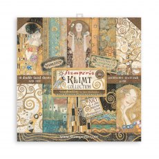 Stamperia Paper Pad Klimt | 12 x 12 inch