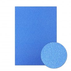 Hunkydory Diamond Sparkles A4 Shimmer Card Sapphire Blue | 10 sheets