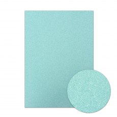 Hunkydory Diamond Sparkles A4 Shimmer Card Sky Blue | 10 sheets