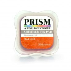 Hunkydory Shimmer Prism Ink Pads Red Chilli