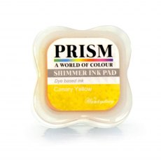 Hunkydory Shimmer Prism Ink Pads Canary Yellow