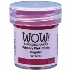 Wow Embossing Powder Primary Pink Robin | 15ml