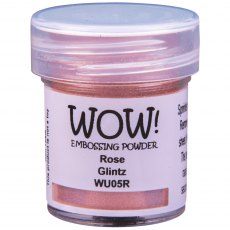 Wow Embossing Powder Rose Glintz | 15ml