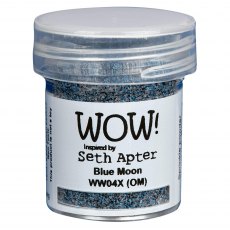 Wow Mixed Media Embossing Powder Blue Moon by Seth Apter | 15ml
