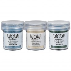 Wow Embossing Powder Trio Winter Wonderland Jo Firth-Young