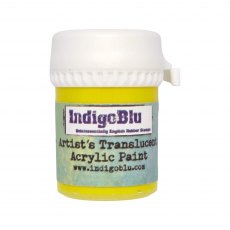 IndigoBlu Artists Translucent Acrylic Paint Lemon Meringue | 20ml