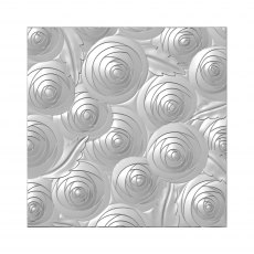Presscut 3D Embossing Folder Spiral Flower