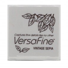 Tsukineko VersaFine Small Inkpads Vintage Sepia