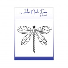 John Next Door Clear Stamp Delicate Dragonfly