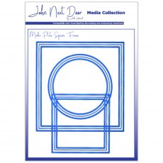 John Next Door Media Collection Media (Plate) Die Square Frame