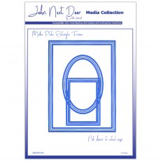 John Next Door Media Collection Media (Plate) Die Rectangle Frame