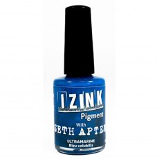 Aladine Izink Pigment Ink Ultramarine (Bleu Volubilis) by Seth Apter | 11.5ml