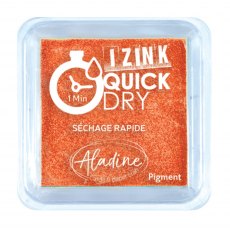 Aladine Izink Quick Dry Inkpad Orange