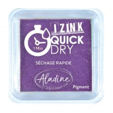 Aladine Izink Quick Dry Inkpad Purple