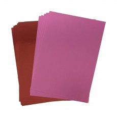 Craft Artist A4 Mirror Card Pink Opal | 10 sheets