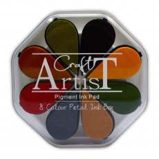 Craft Artist Pigment Ink Petals Autumn | Set of 8