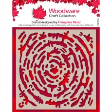 Woodware Stencil Coral Branches | 6 x 6 inch