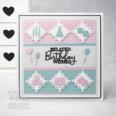 Sue Wilson Craft Dies Finishing Touches Collection Birthday Accessories | Set of 17