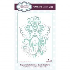 Creative Expressions Craft Dies Paper Cuts Collection Exotic Elephant