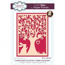 Creative Expressions Craft Dies Paper Panda Where Love Grows