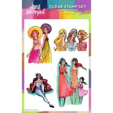 Jane Davenport Clear Stamp Sisterhood | Set of 4