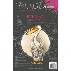 Pink Ink Designs Clear Stamp Pelican | Set of 8