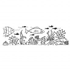 Woodware Clear Stamps Coral Reef