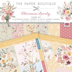 The Paper Boutique Bloomin Lovely 8 x 8 inch Paper Kit | 36 sheets
