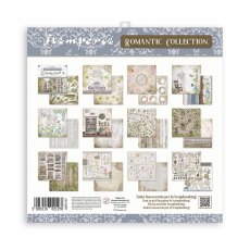 Stamperia Paper Pad Romantic Garden House | 12 x 12 Inch