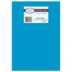 Foundation A4 Card Pack Azure Blue