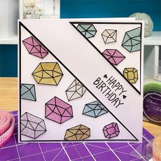 Diamond Sparkles Shimmer Card | Pack of 50 Sheets