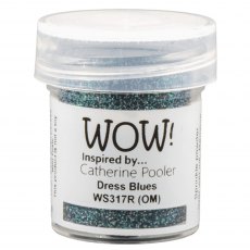 Wow Embossing Glitter Dress Blues | 15ml