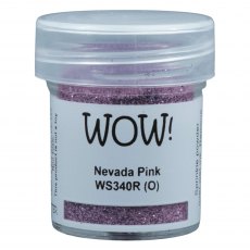 Wow Embossing Glitter Nevada Pink | 15ml