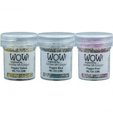 Wow Embossing Powder Trio Party Popper by Ashlee McGregor | Set of 3