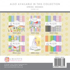 The Paper Boutique Spring Gnomes Paper Kit | 8 x 8 inch