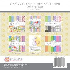 The Paper Boutique Spring Gnomes Colour Card Collection | 8 x 8 inch