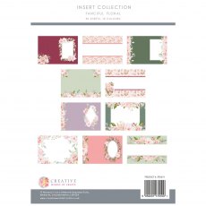 The Paper Boutique Fanciful Florals A4 Insert Collection | 40 sheets